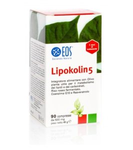 EOS LIPOKOLIN 5 90 COMPRESSE 500 MG