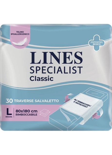 TRAVERSA LINES SPECIALIST CLASSIC 80X180 CM 30 PEZZI