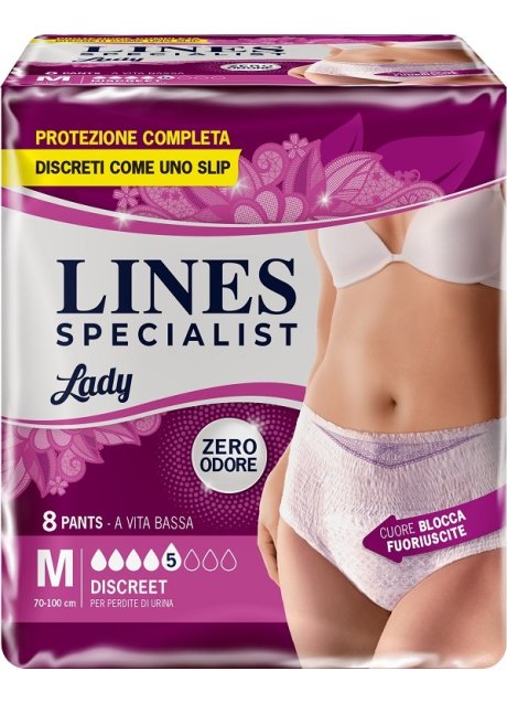 LINES SPEC PANTS DISCREET M 8P