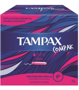 TAMPAX COMPAK MINI 16PZ 0790