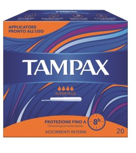 TAMPAX BLUE BOX SUPER PLUS 20 PEZZI