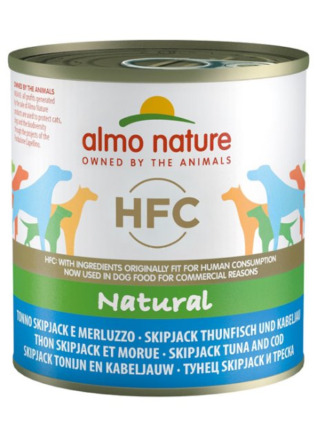 ALMO DOG NATURE 290 GR TONNO S