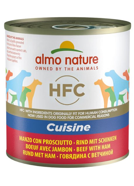 ALMO DOG CUISINE 290 GR MANZO