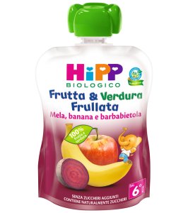 HIPP BIO FRUT&VERD MEL/BAN/BAR