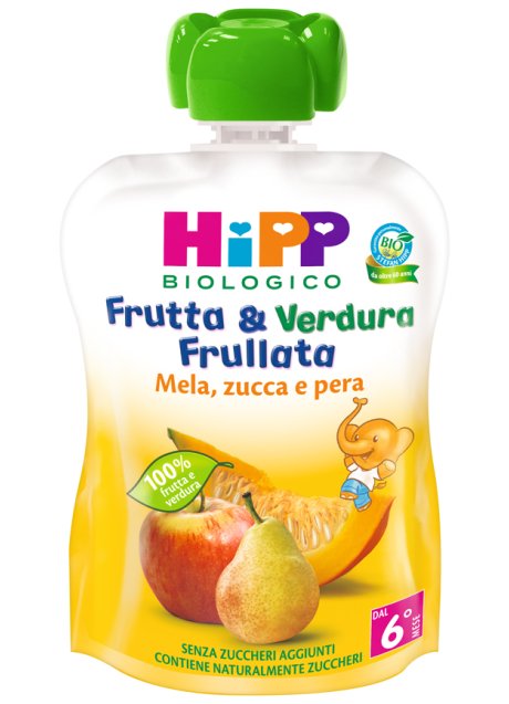 HIPP BIO FRUT&VERD MEL/PER/ZUC
