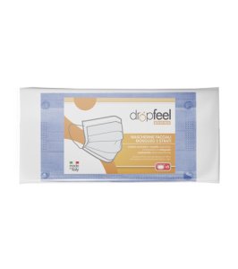 MASCHERINA USO MEDICO DROPFEEL PHARMA MONOUSO TIPO II GLICINE 5 PEZZI