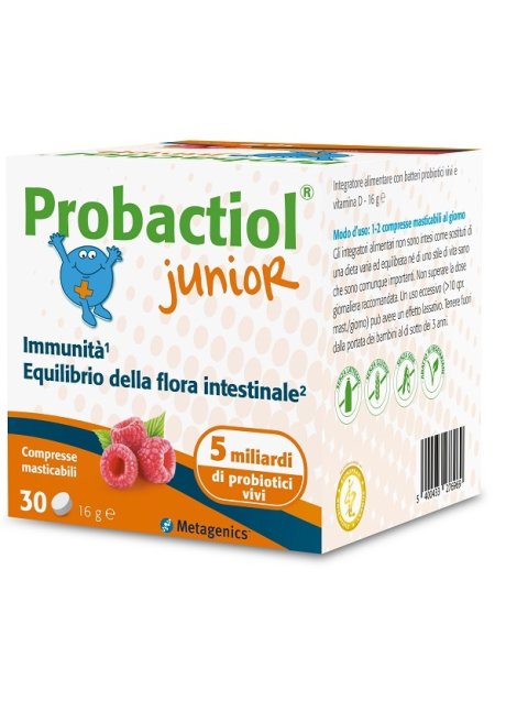 PROBACTIOL JUNIOR 30 COMPRESSE MASTICABILI NEW
