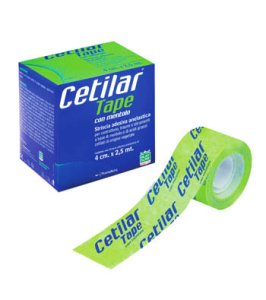 CETILAR TAPE CON MENTOLO STRISCIA ADESIVA ANELASTICA 4X250 CM