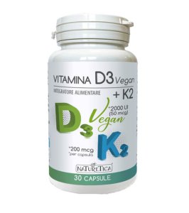 VITAMINA D3 VEGAN + K2 30CPS
