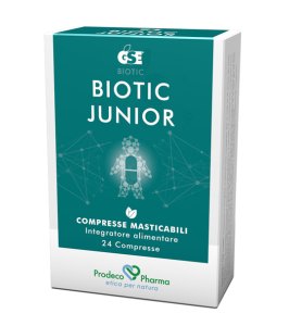 GSE BIOTIC JUNIOR 24 COMPRESSE MASTICABILI