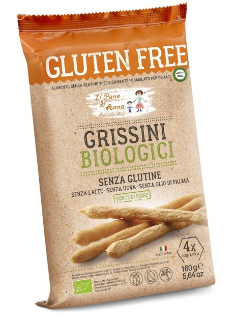 PANE ANNA GRISSINI BIOL 160G