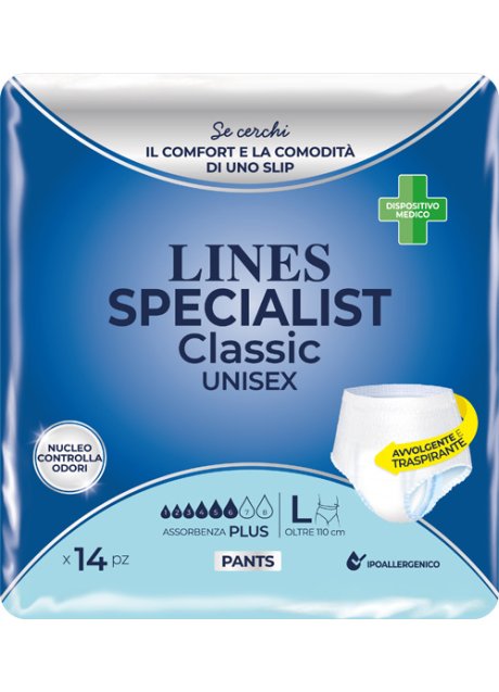 LINES SP CL PANTS PL L 14P 0310