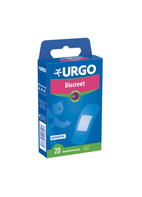 CEROTTO URGO DISCREET 20 PEZZI ASSORTITI