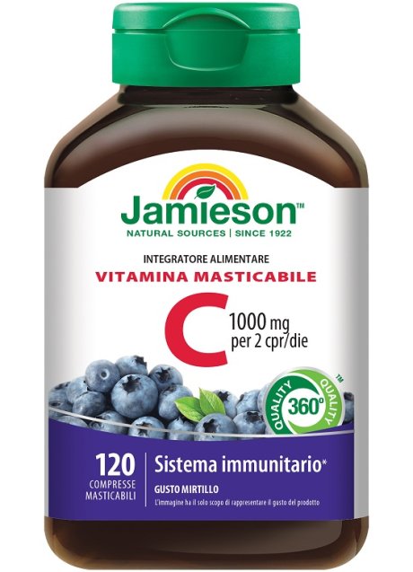 JAMIESON VIT C 1000 MIR 120CPR