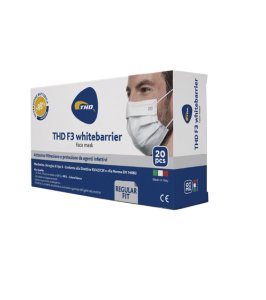 MASCHERINA CHIRURGICA THD MASK F3 BLUEBARRIER MULTI REGULAR50 PEZZI