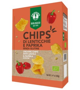 CHIPS DI LENTICCHIE E PAPRIKA