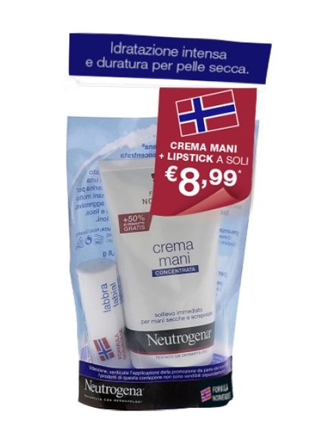 NEUTROGENA MANI PROFUMATO + LIPSTICK BUNDLE