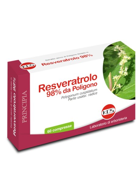 RESVERATROLO 98% 60CPR KOS