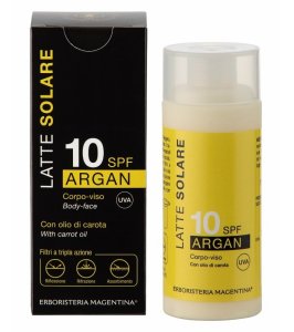 SOLARE ARGAN 10SPF 125ML LATTE