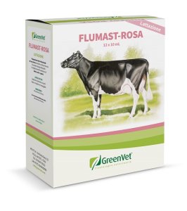 GREENVET FLUMAST ROSA DERM 12P