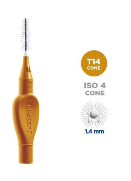 CURASEPT PROXI T14 CONE OCRA/DARK GOLD 1 PEZZO