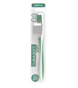 SPAZZOLINO CURASEPT SOFT MEDICAL VERDE