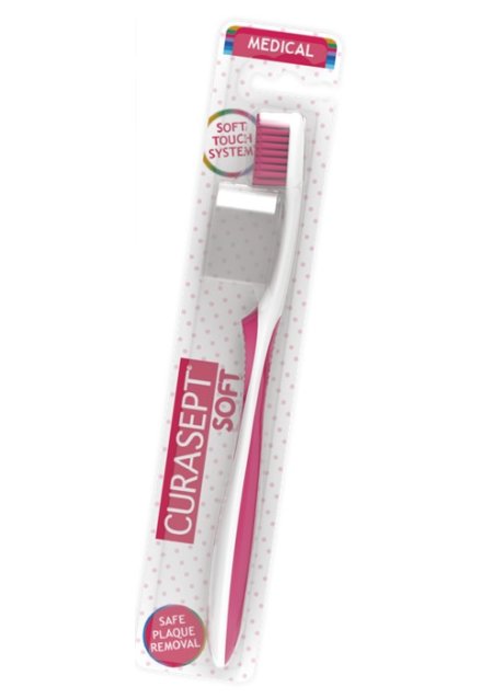 SPAZZOLINO CURASEPT SOFT MEDICAL MAGENTA