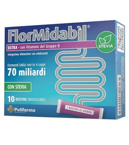 FLORMIDABIL ULTRA 10 BUSTINE CON STEVIA