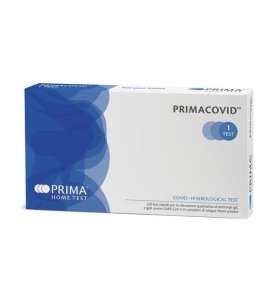 TEST SIEROLOGICO PRIMACOVID COVID-19 SEROLOGICAL RILEVAZIONEQUALITATIVA ANTICORPI IGG/IGM ANTI SARS-COV-2