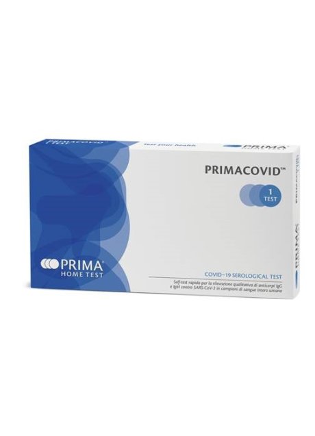 TEST SIEROLOGICO PRIMACOVID COVID-19 SEROLOGICAL RILEVAZIONEQUALITATIVA ANTICORPI IGG/IGM ANTI SARS-COV-2
