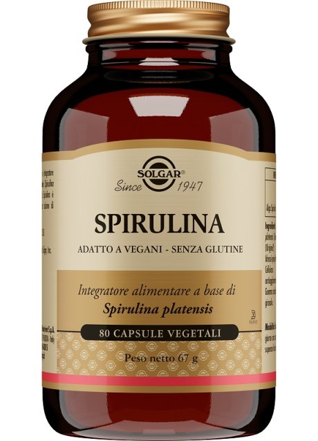 SPIRULINA 80CPS VEG SOLGAR