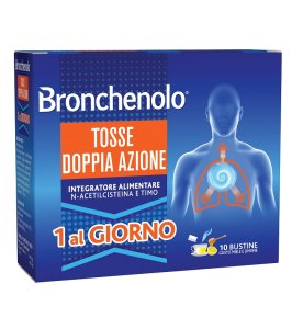 BRONCHENOLO TOSSE DOPPIA AZIONE 10 BUSTINE
