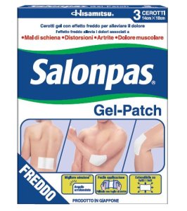 SALONPAS GEL PATCH 3 CEROTTI 14X10CM