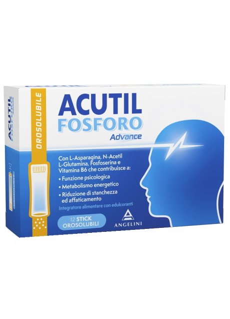ACUTIL FOSFORO ADVANCE 12 STICK OROSOLUBILI