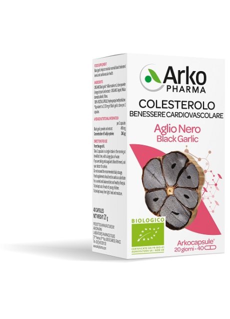 ARKOCPS AGLIO NERO BIO 40CPS
