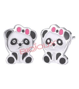 BJT711 ORECCHINI BABY PANDA ST