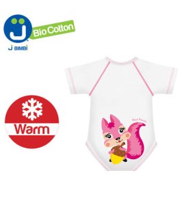BODY 0-36M BIO COTTON WARM SCOIATTOLO