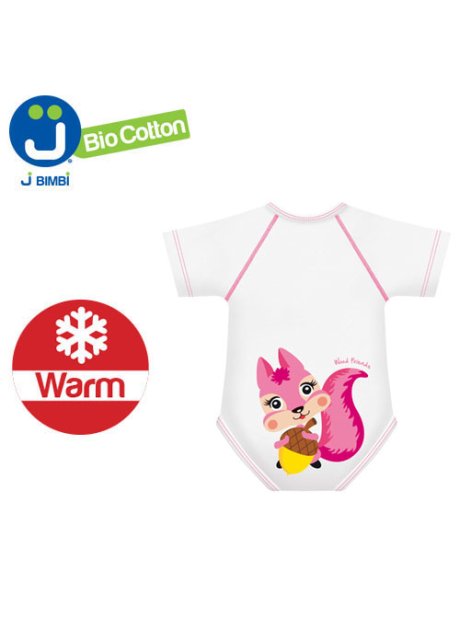 BODY 0-36M BIO COTTON WARM SCOIATTOLO