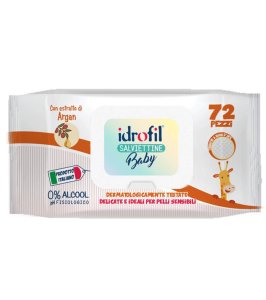 SALVIETTINE BABY ARGAN 72PZ