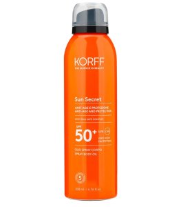 KORFF SUN SECRET OLIO SPRAY DRY TOUCH SPF50+ 200 ML