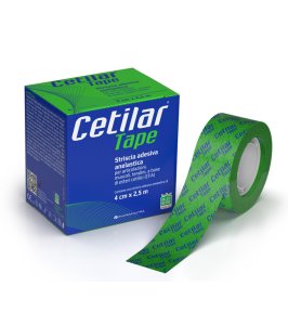 STRISCIA ADESIVA ANELASTICA CETILAR TAPE CM 4 X 2,5 M