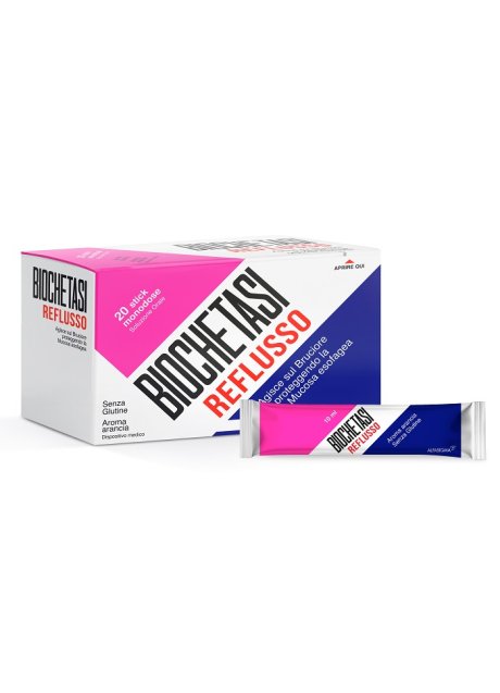 BIOCHETASI REFLUSSO 20 STICK AROMA ARANCIA