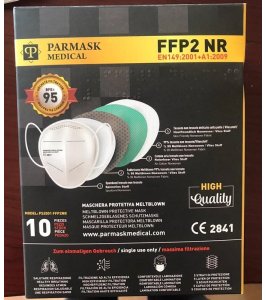 MASCHERINA FFP2 PS2001 NE 10PZ