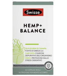 SWISSE HEMP+ BALANCE 60 CAPSULE
