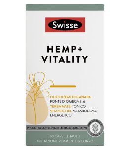 SWISSE HEMP+ VITALITY 60 CAPSULE