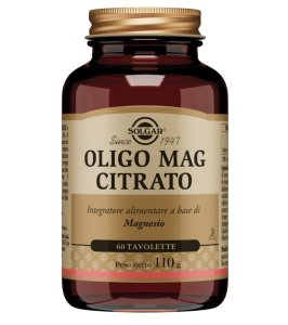 OLIGO MAG CITRATO 60TAV SOLGAR
