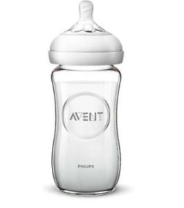 AVENT  BIB NAT VETRO 240ML 5317