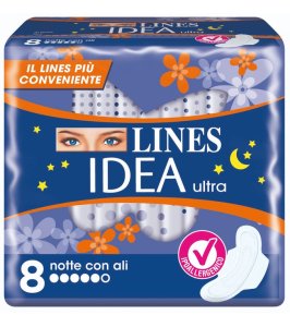 LINES IDEA ULTRA NOTTE ALI 8PZ