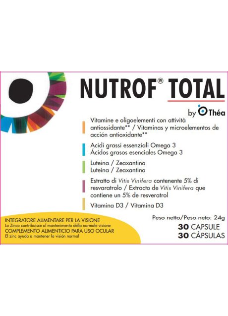 NUTROF TOTAL 30CPS