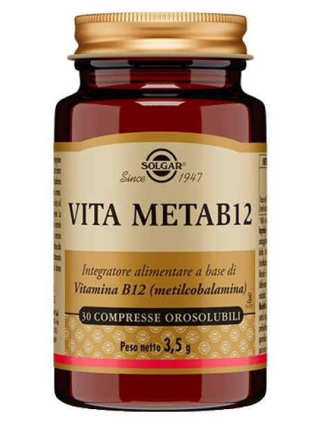 VITA METAB12 30 COMPRESSE OROSOLUBILI